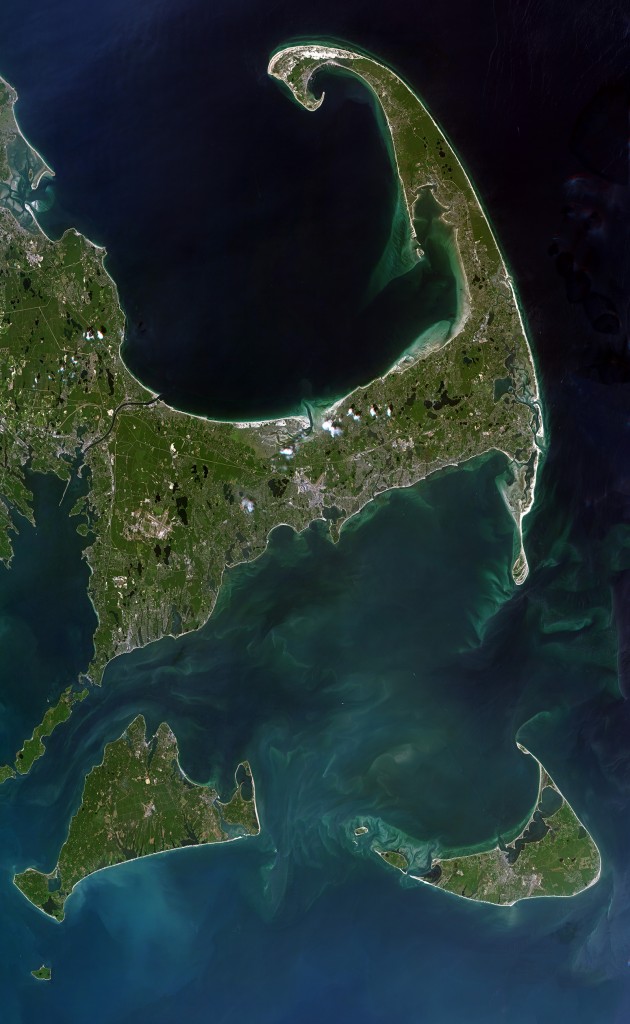 FIGURE 4. Cape Cod, Nantucket and Martha’s Vineyard, Massachusetts, U.S., collected July 14, 2012