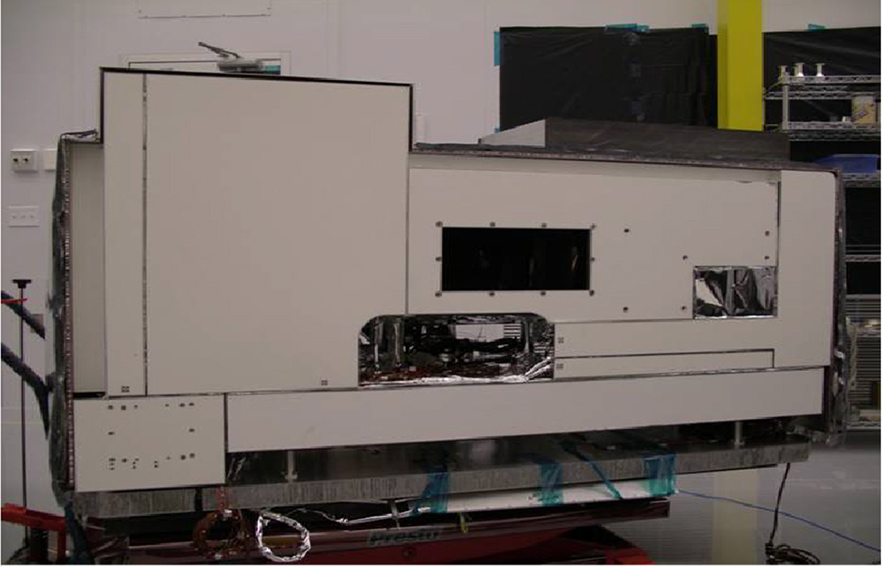 FIGURE 2. GIFTS instrument prototype built and tested by Ball Aerospace, for NASA, as part of the New Millennium program.
