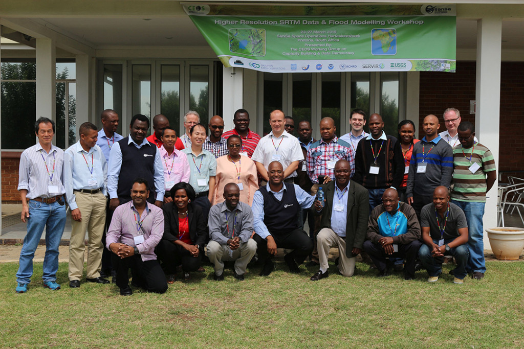 FIGURE 1. Workshop group picture in Hartebeesthoek, Gauteng, South Africa